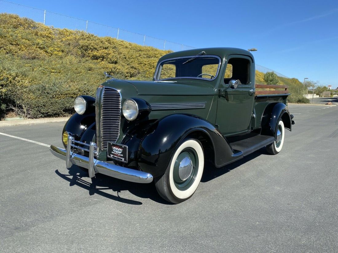 1938 Dodge RC 75813 Miles Green Pickup 3 Speed 1938 Dodge Other Pickups
