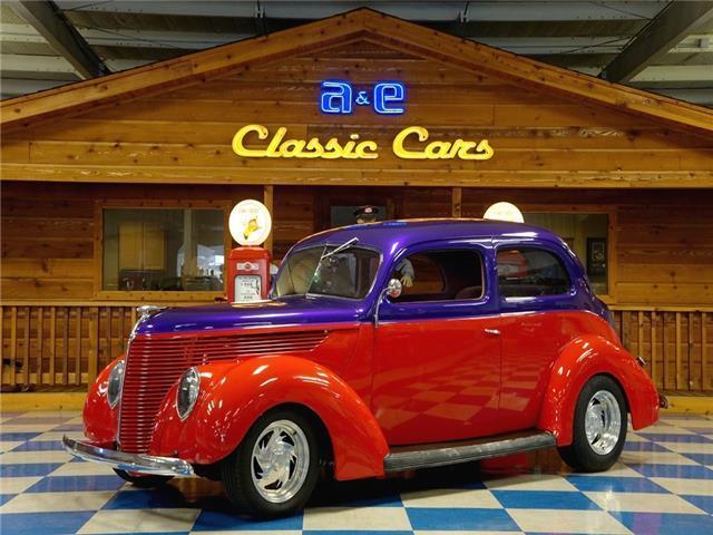 1938 Ford 2dr Sedan w/ Matching Trailer – Red / Violet Purple 1938 Ford Other Steel Body & Fenders