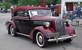 1938 Opel Convertible w/Rumble seat