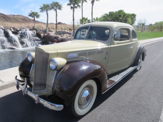 1938 Packard 1600 Club Coupe 1938 Packard Model 1600 Chocolate Fenders