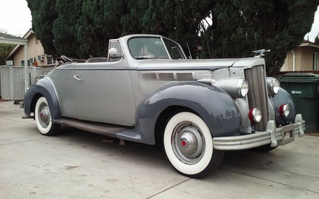 1938 Packard Convertible 110 - 1935 1936 1937 1939 1940 chevy ford buick lincoln 1938 Packard Convertible Coupe
