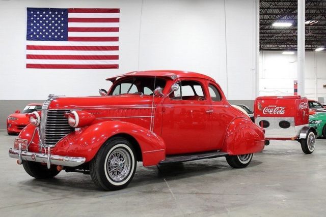 1938 Pontiac 2 Door 6806 Miles Red Coupe 350ci V8 Automatic 1938 Pontiac 2 Door --