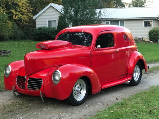 1938 Willys 2-Door Sedan Delivery 1940 Front End 100% Steel 1938 Willys Americar