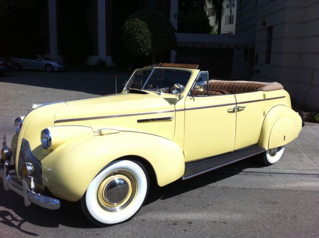 1939 Buick Model 41 Phaeton Extensive Restoration Manual Convertible 1939 Buick Series #41 convertible Extensive Restoration