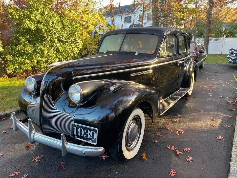 1939 Buick Special Deluxe 33652 Miles Black 4 Door Sedan w/ Factory Heater 1939 Buick Special