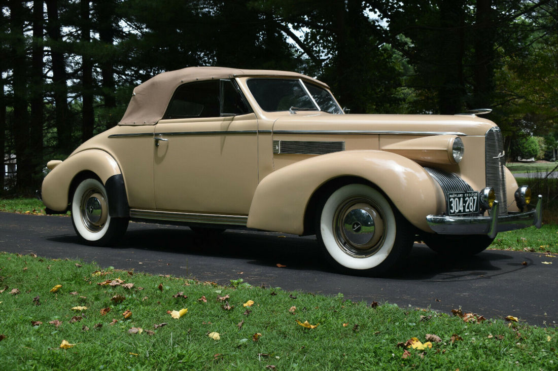 1939 CADILLAC LA SALLE OPERA ROADSTER MODEL 50, OLDER RESTO, VG. COND. (video) 1939 Cadillac La Salle MODEL 50 CONVERTIBLE