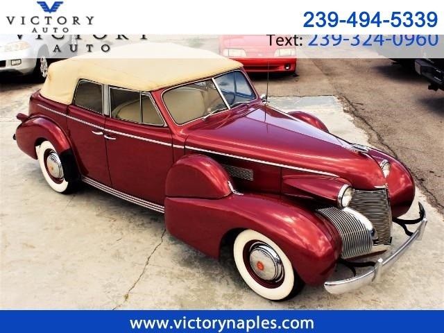 1939 Cadillac Series 61 Convertible Sedan