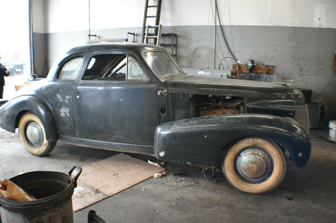 1939 CADILLAC SERIES 61 COUPE W/ OPERA SEAT. SOLID BODY, VERY ORIG. (VIDEO) 1939 Cadillac Series 61 **NO RESERVE** CLASSIC STREET ROD PROJECT