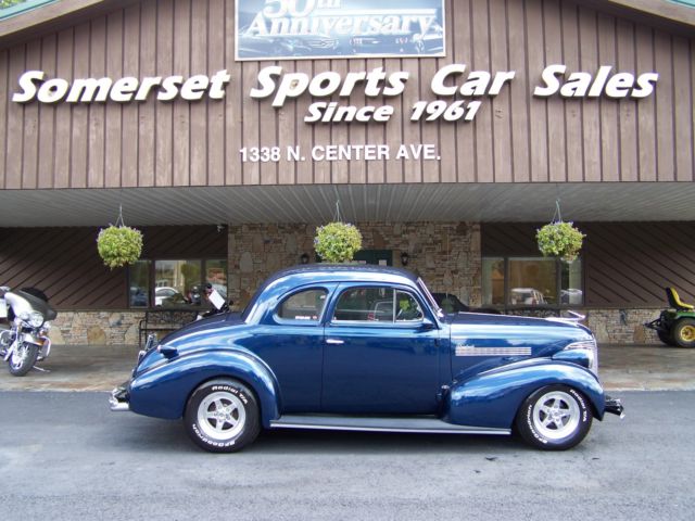 1939 CHEVROLET COUPE, STRRET ROD, CUSTOM, CLASSIC 1939 Chevrolet DELUXE MASTER