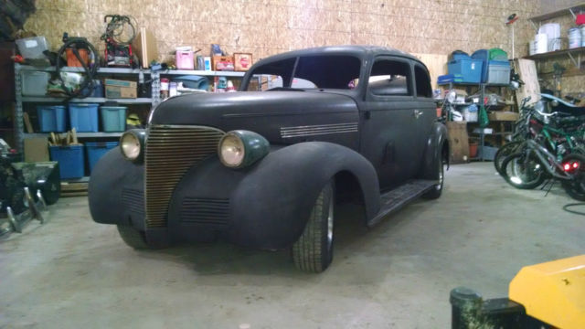 1939 CHEVY 2 DOOR SEDAN STREET ROD/ RAT ROD PROJECT 1939 Chevrolet Other