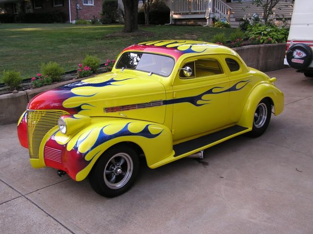 1939 CHEVY CHOPPED TOP COUPE, HOT ROD, RACE CAR, DRAG CAR, STREET ROD, GASSER 1939 Chevrolet Other