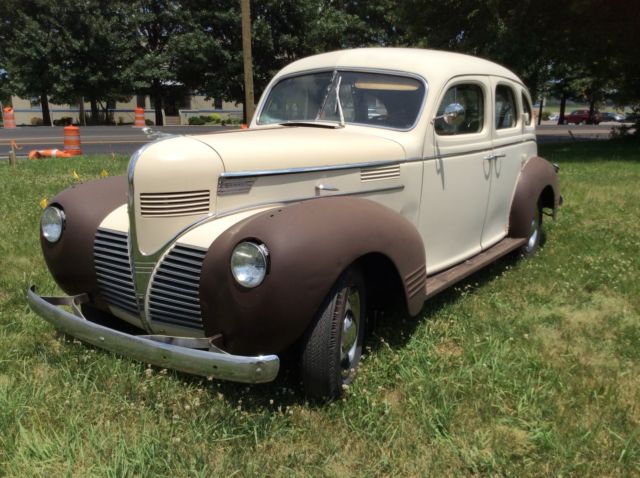 1939 Dodge D11 Sedan good runnng old project car manual solid body flat 6 1939 Dodge Other D11