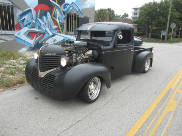 1939 DODGE OLD SCHOOL PICK UP SLAMMED 383 STROKER FULLY RESTORED NO RESERVE 1939 Dodge Other Pickups