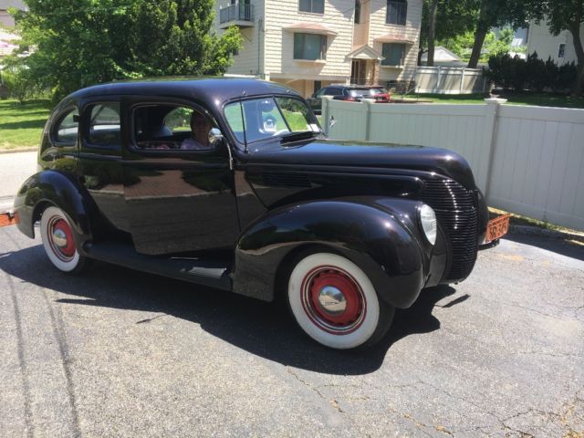 1939 ford 4door totle rebuilt black cherry paint electric doors new interior 1939 Ford Other