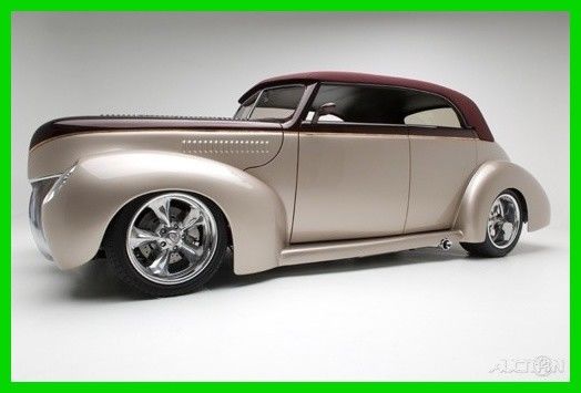 1939 Ford Convertible, 514 Ford Racing Crate, C6 Automatic Trans, Fully Custom 1939 Ford Convertible Carson Style Hardtop Custom, Award Winning, Convertible