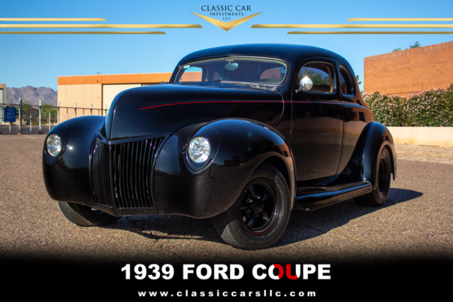 1939 Ford Coupe - Original Steel Car - Shaved and Smoothed - Loaded -Must See! 1939 Ford Coupe Street Rod