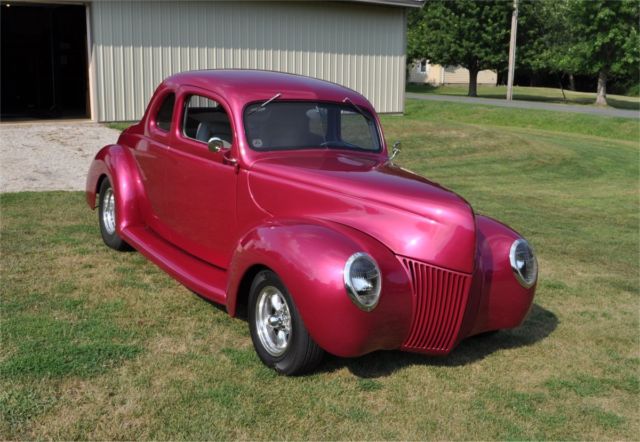 1939 Ford Deluxe coupe street rod hot rod 1939 Ford Deluxe