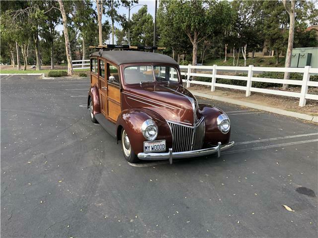 1939 FORD Deluxe Woodie TRUE Southern California Surf Wagon 1939 Ford Other Woodie Wagon