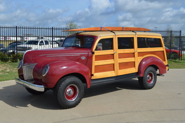 1939 Ford Woody Custom 4x4 1939 Ford Super Deluxe