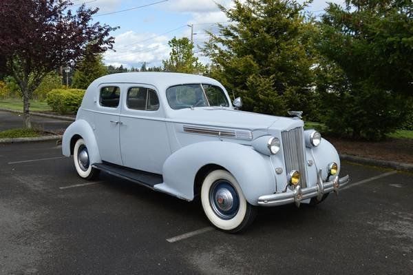 1939 Gray Ready to Paint Sound Mechanicals Rust Free Good Interior 1939 Packard 120 Club Sedan