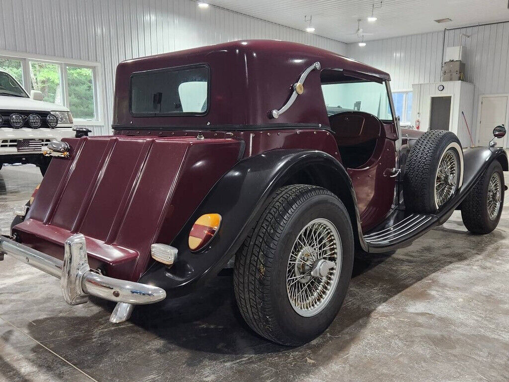 1939 Jaguar Roadster SS100 LTD Duke Kit Car - photo 12