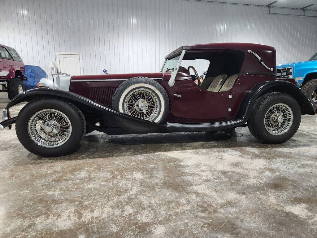 1939 Jaguar Roadster SS100 LTD Duke Kit Car - photo 4
