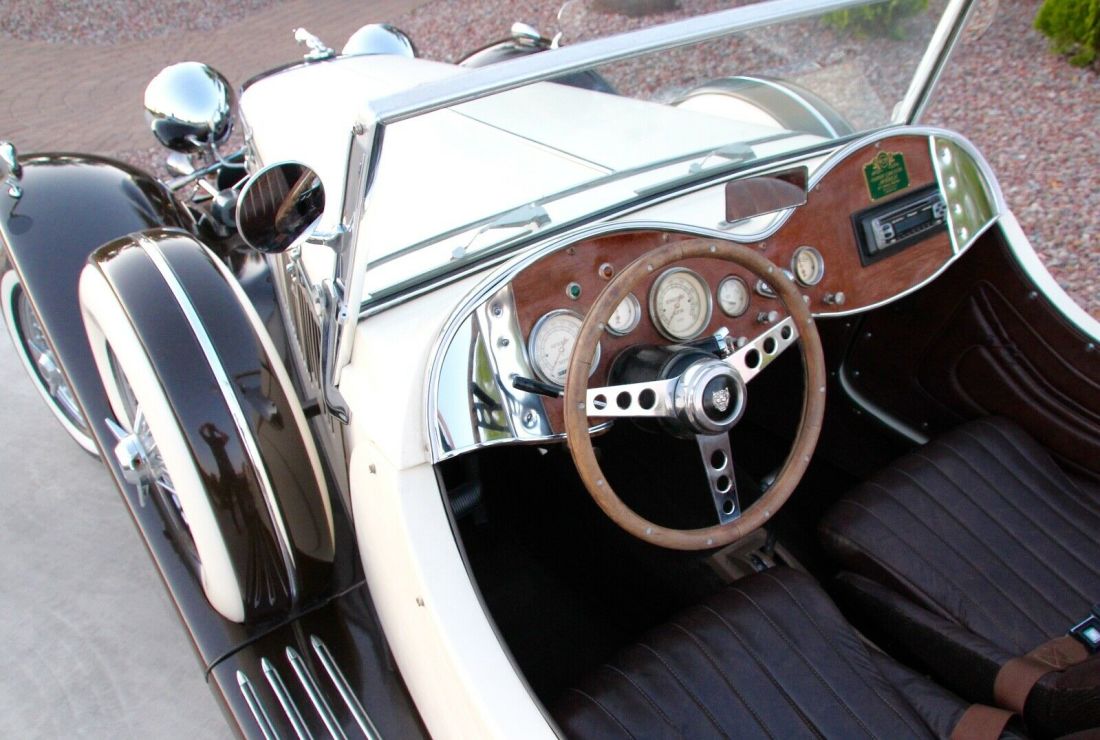 1939 Replica/Kit Makes Other Jaguar SS 100 Oldtimer V-6 Ford Motor - photo 8