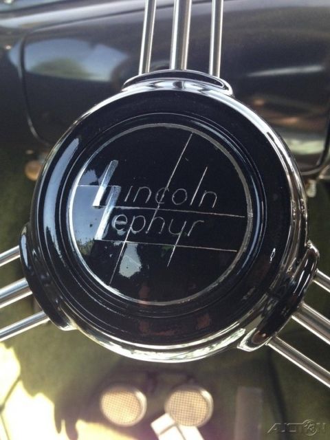 1939 Lincoln MKZ/Zephyr Rebuilt 267ci Engine Original Paint - photo 6