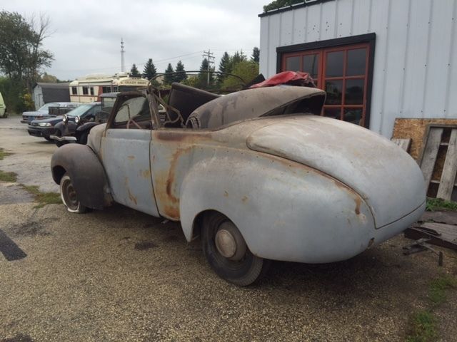 1939 Mercury Convertible Project Custom Hot rod Rare! 1939 Mercury Other