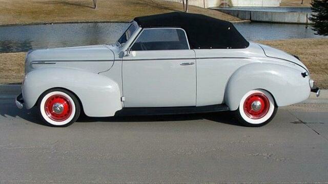 1939 Mercury Convertible Restomod 1939 Mercury Custom Convertible