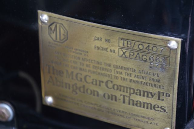 1939 MG T-Series TB MIDGET - photo 13