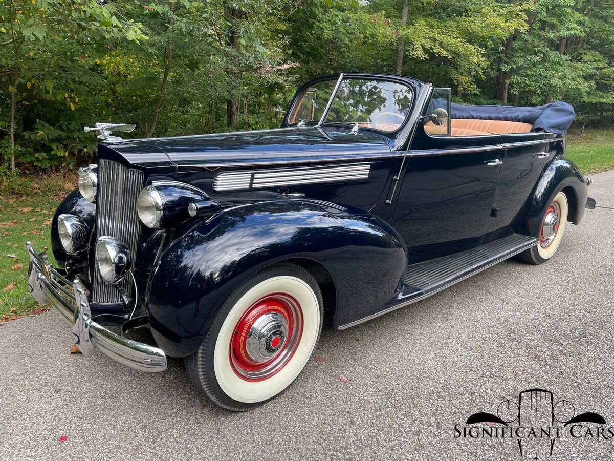1939 Packard 120 Convertible Sedan Beautifully Restored Known History 1939 Packard 120 Convertible Sedan