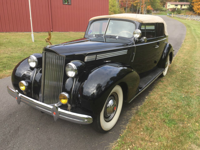 1939 Packard 120 Eight Convertible sedan 1939 Packard 4 door Convertible
