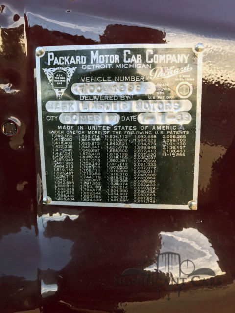 1939 Packard Model 1700 Club Coupe - photo 11