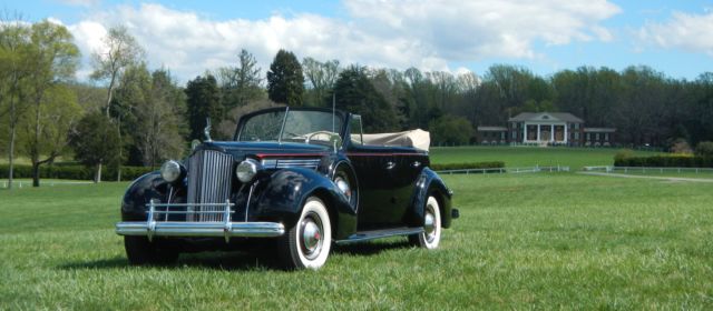1939 Packard Model 1701 One Twenty Convertible Sedan 1939 Packard Model 1701 One Twenty Convertible Sedan