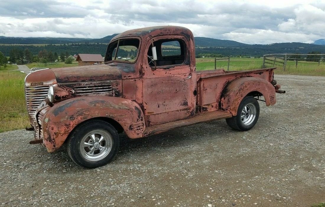 1939 PLYMOUTH (dodge) 1/2 TON SHORTBOX PICKUP TRUCK: HOT RAT ROD GASSER PROJECT! 1939 Plymouth pickup truck