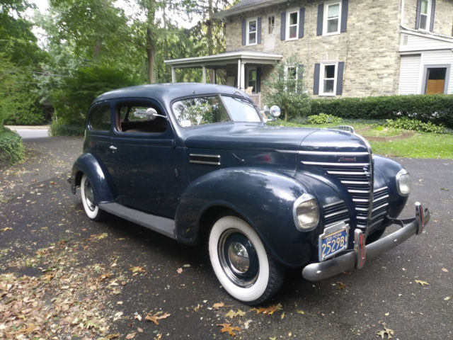 1939 Plymouth P7 2 Door Sedan 70,000 Original Miles 1939 Plymouth Other P7