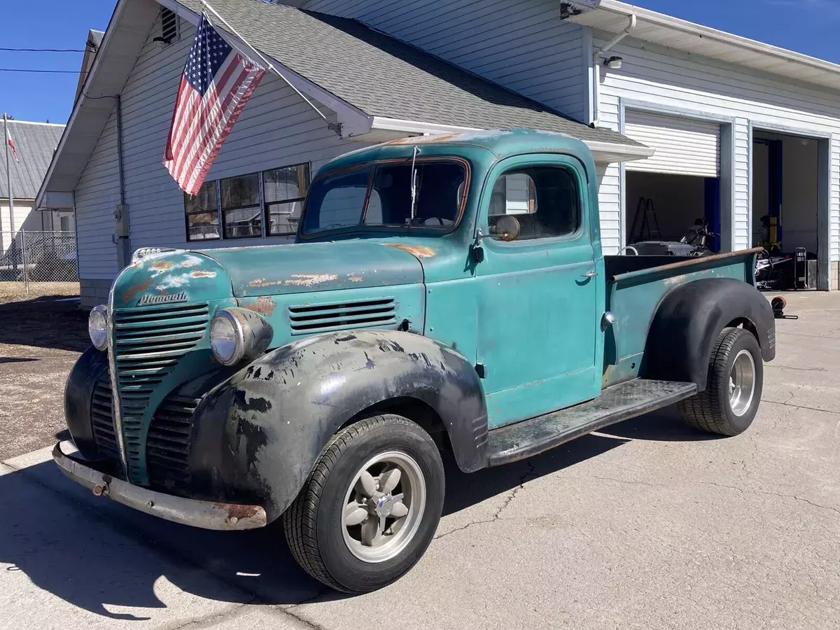 1939 Plymouth Pickup Green 1939 Plymouth Pickup
