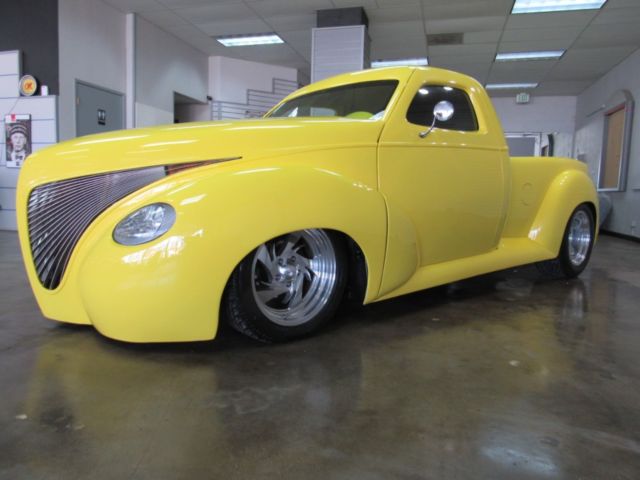 1939 Studebaker Pickup 1,896 Miles Yellow LT1 Corvette V8 Automatic 1939 Studebaker Pickup --