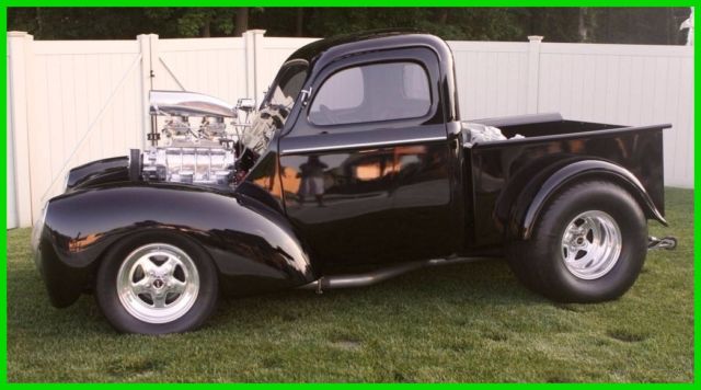 1939 Willys Used Automatic RWD Pickup Truck 700 HP, 392 Hemi, 671 Blower, 1939 Willys Pick-up
