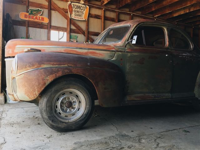 1940 1941 ford super deluxe coupe hot rod rat rod vintage gasser 1941 Ford Other