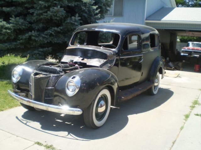 1940 40 Ford Deluxe Sedan Delivery Barn Find Project 1940 Ford Deluxe Sedan Delivery DELUXE