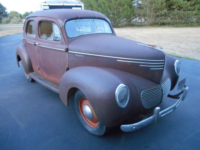 1940 40 Willys Sedan "Barn Find" 1940 Willys