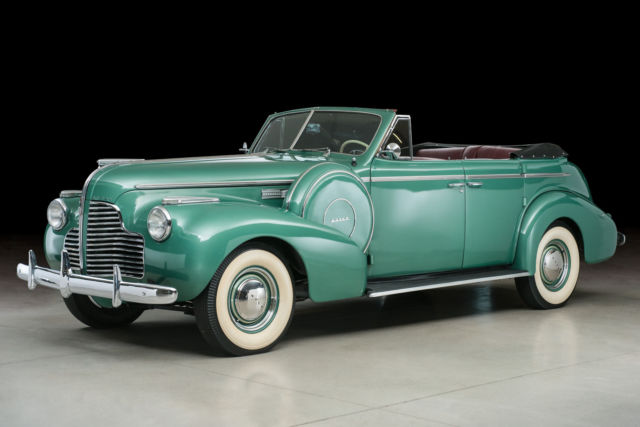 1940 Buick Century Convertible Phaeton, Series 61C, 1 of 203, Extensive Service 1940 Buick Century Convertible Phaeton