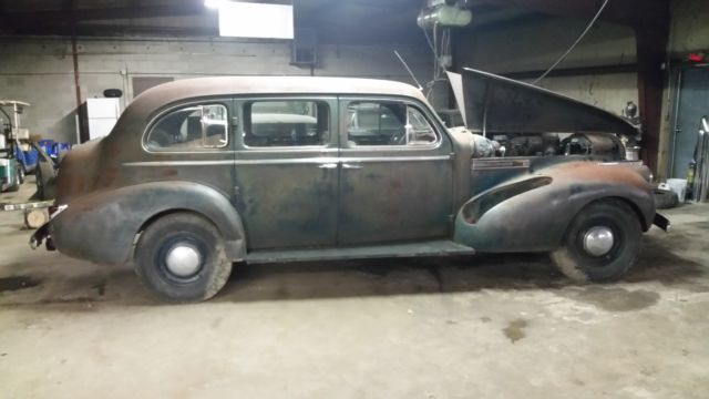 1940 buick limousine street rod rat project hearse 1940 Other Makes