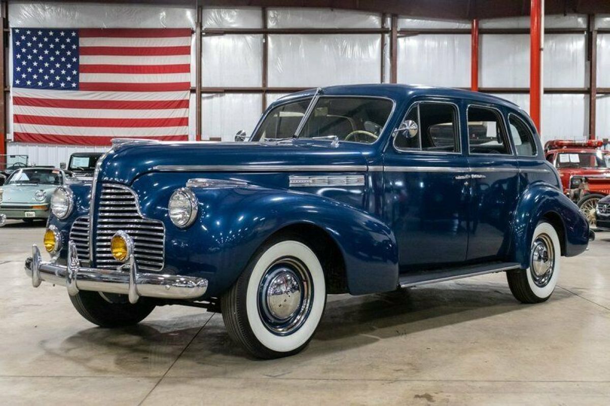 1940 Buick Special Model 41 81563 Miles Monterey Blue Sedan Inline 8-Cylinder 3 1940 Buick Special Model 41