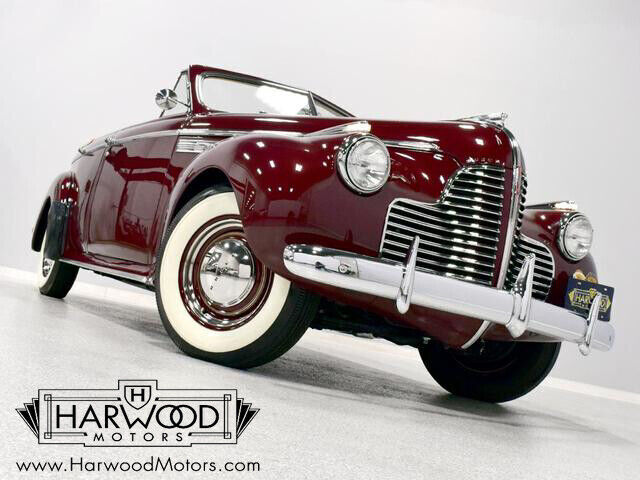 1940 Buick Super 51C 69 Miles Royal Maroon 248 cubic inch straight-8 Manual 1940 Buick Super 51C