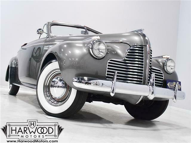 1940 Buick Super 56C 66237 Miles Gray Convertible 248 cubic inch straight-8 Man 1940 Buick Super 56C --