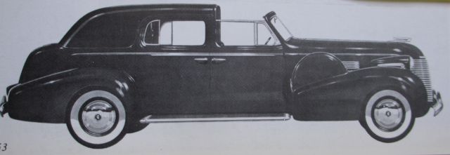 1940 Cadillac Series 75 Open Chauffeur Compartment Towncar Body 1 of 14 by Fleetwood - photo 2