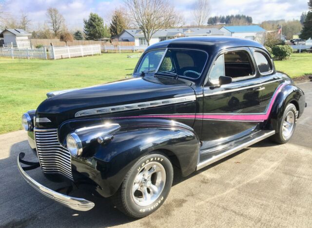 1940 Chevrolet Deluxe Coupe Hi Pro Classic Hot Rod Resto Mod 1940 Chevrolet Resto Mod Show Car Deluxe Coupe